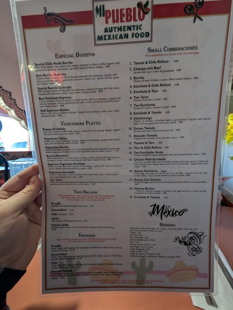 Mi Pueblo II Menu image 3